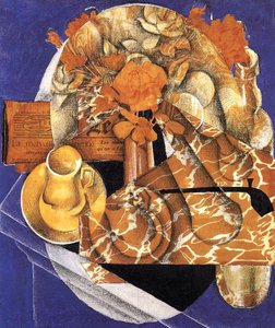 Naturaleza muerta con flores, 1914